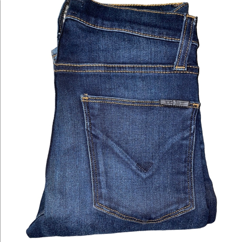 Hudson Dark Wash Skinny Jeans